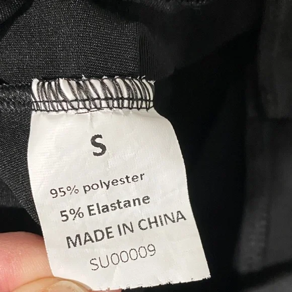 Women’s Black Lace Bodysuit Sexy See Through Top - Picture 3 of 4